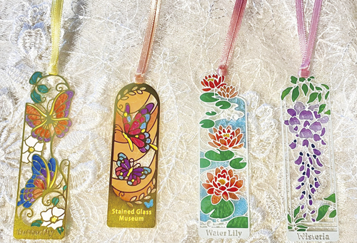 ステンドグラス風しおり