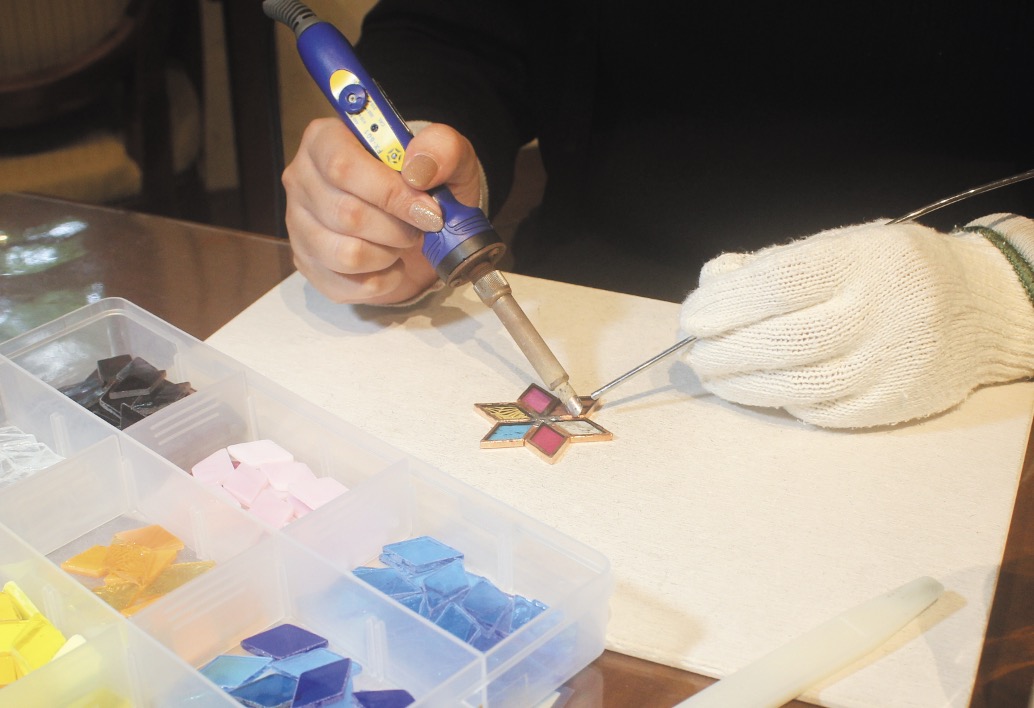 ステンドグラス体験教室